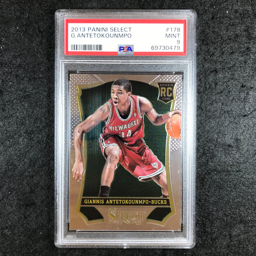 2013 Select GIANNIS ANTETOKOUNMPO Rookie #178 PSA 9 (479)