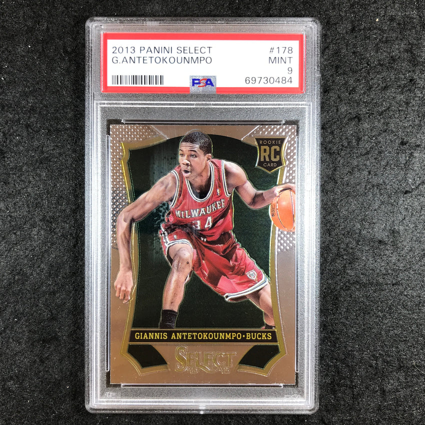 2013 Select GIANNIS ANTETOKOUNMPO Rookie #178 PSA 9 (484)