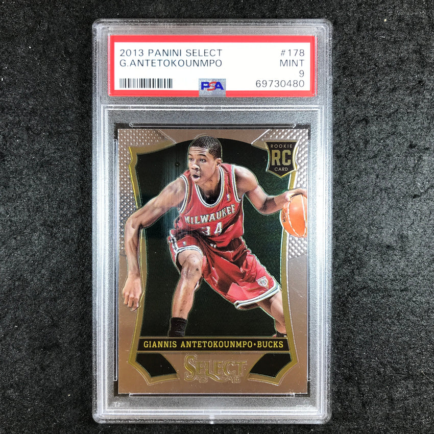 2013 Select GIANNIS ANTETOKOUNMPO Rookie #178 PSA 9 (480)