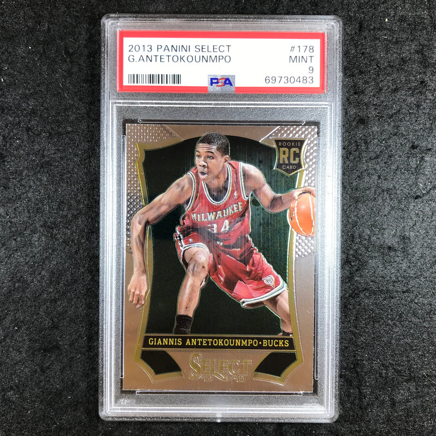 2013 Select GIANNIS ANTETOKOUNMPO Rookie #178 PSA 9 (483)