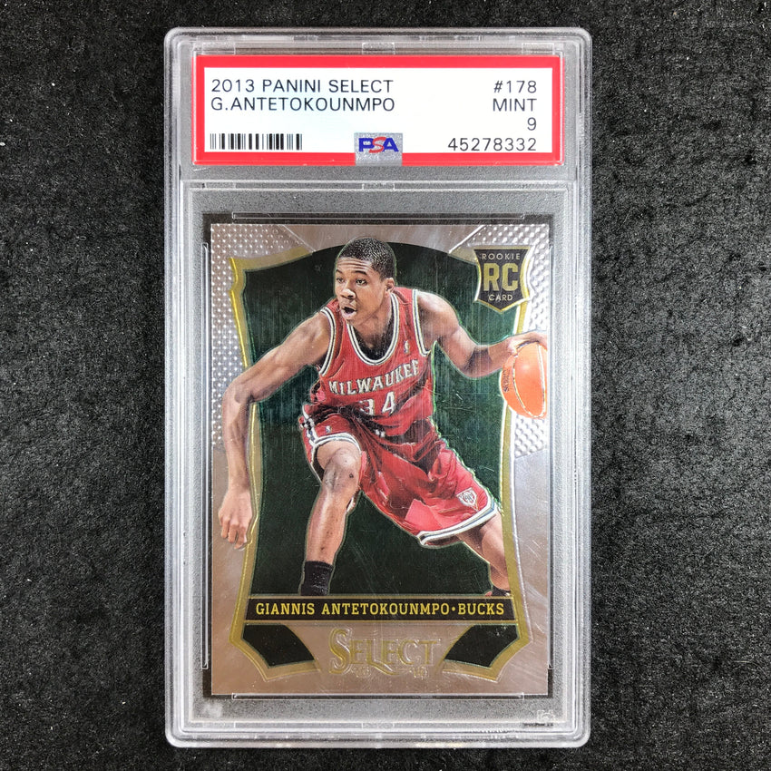 2013 Select GIANNIS ANTETOKOUNMPO Rookie #178 PSA 9 (332)