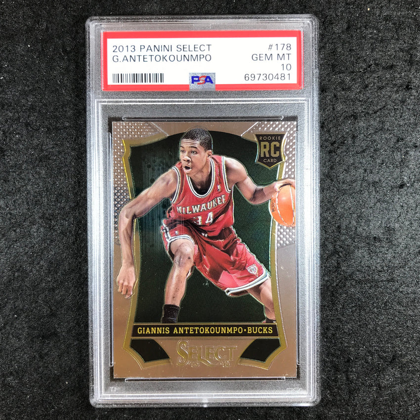2013 Select GIANNIS ANTETOKOUNMPO Rookie #178 PSA 10 (481)