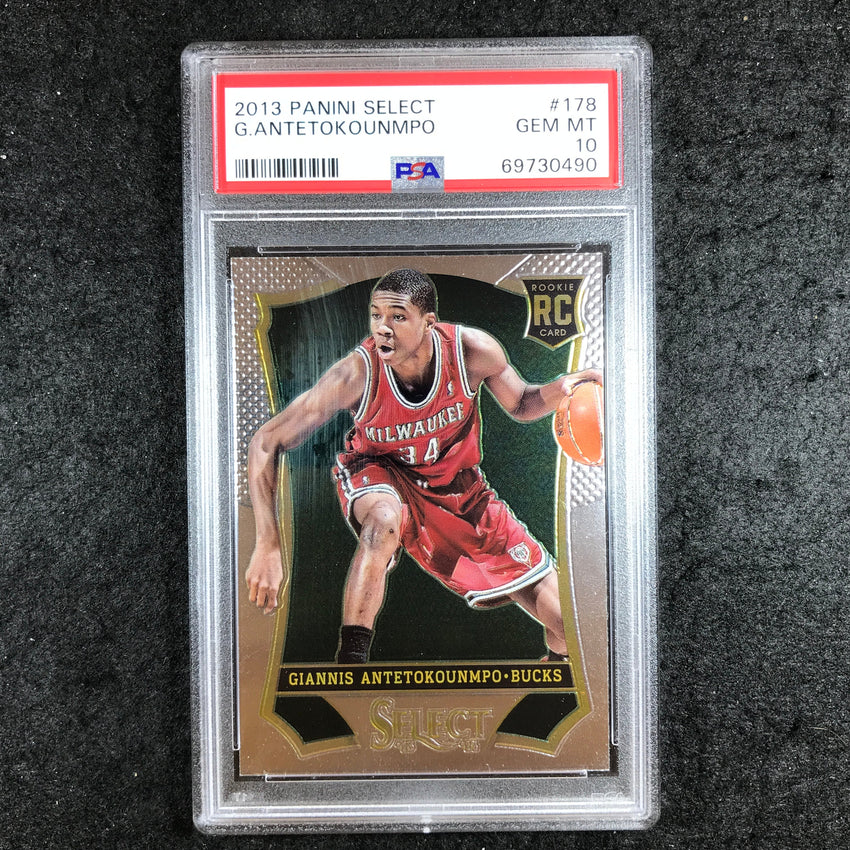 2013 Select GIANNIS ANTETOKOUNMPO Rookie #178 PSA 10 (490)