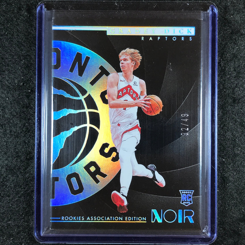 2023-24 Noir GRADEY DICK Rookie Association Edition Holo Silver 32/49 #168