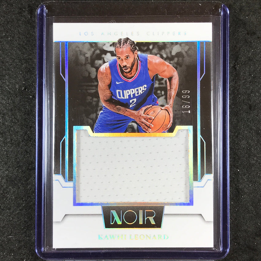 2023-24 Noir KAWHI LEONARD Jumbo Material Jersey Relic 16/99