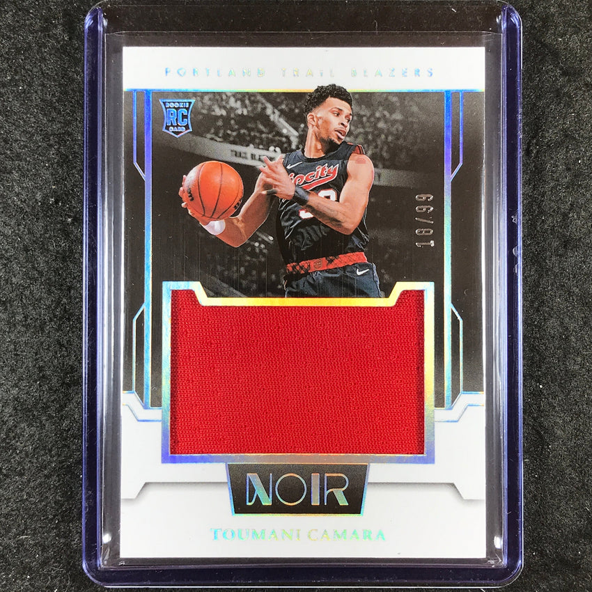 2023-24 Noir TOUMANI CAMARA Jumbo Material Rookie Jersey Relic 18/99