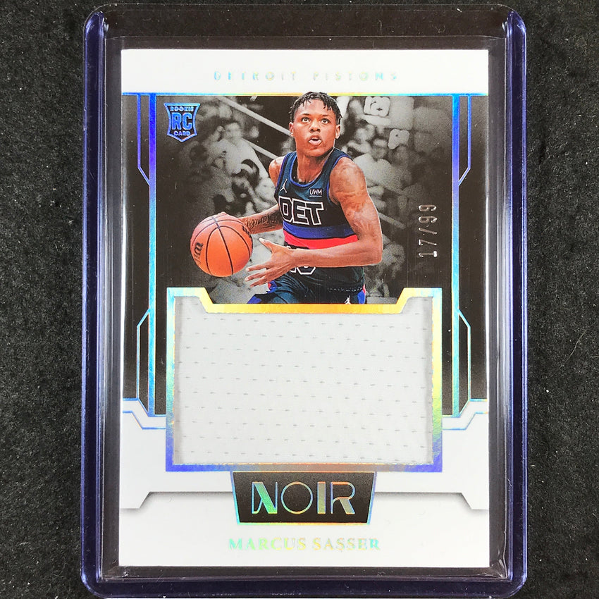 2023-24 Noir MARCUS SASSER Jumbo Material Rookie Jersey Relic 17/99