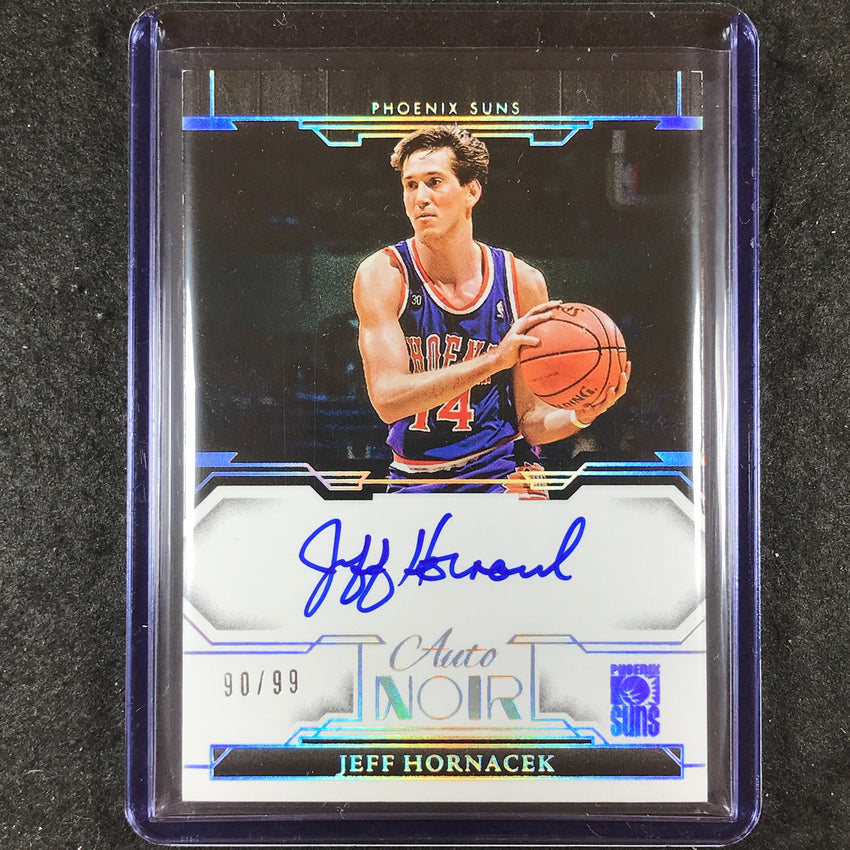 2023-24 Noir JEFF HORNACEK Auto Noir Color Holo Silver 90/99