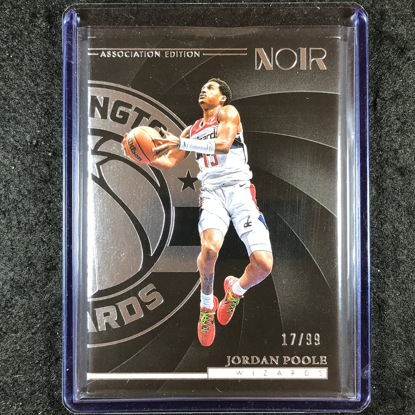 2023-24 Noir JORDAN POOLE Association Edition Base 17/99 #28