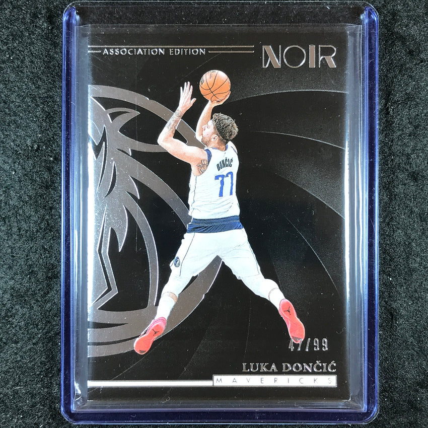 2023-24 Noir LUKA DONCIC Association Edition Base 47/99 #54