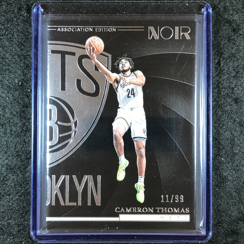 2023-24 Noir CAMERON THOMAS Association Edition Base 11/99 #63
