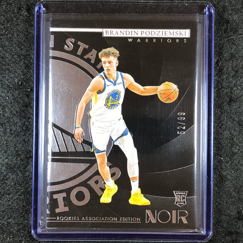 2023-24 Noir BRANDIN PODZIEMSKI Rookie Association Edition Base 52/99 #154