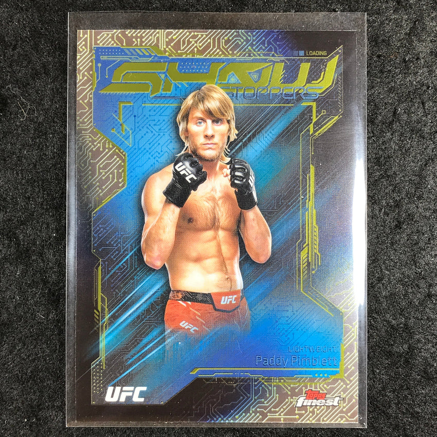 2025 Topps Finest UFC PADDY PIMBLETT Showstoppers Base #1