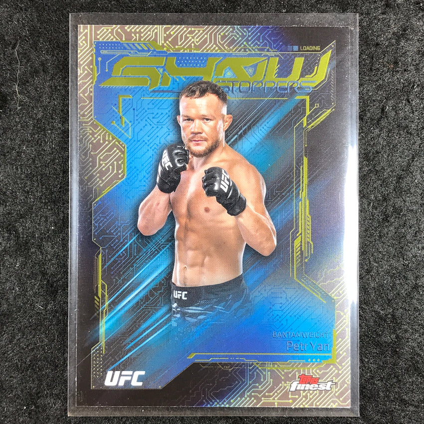 2025 Topps Finest UFC PETR YAN Showstoppers Base #5