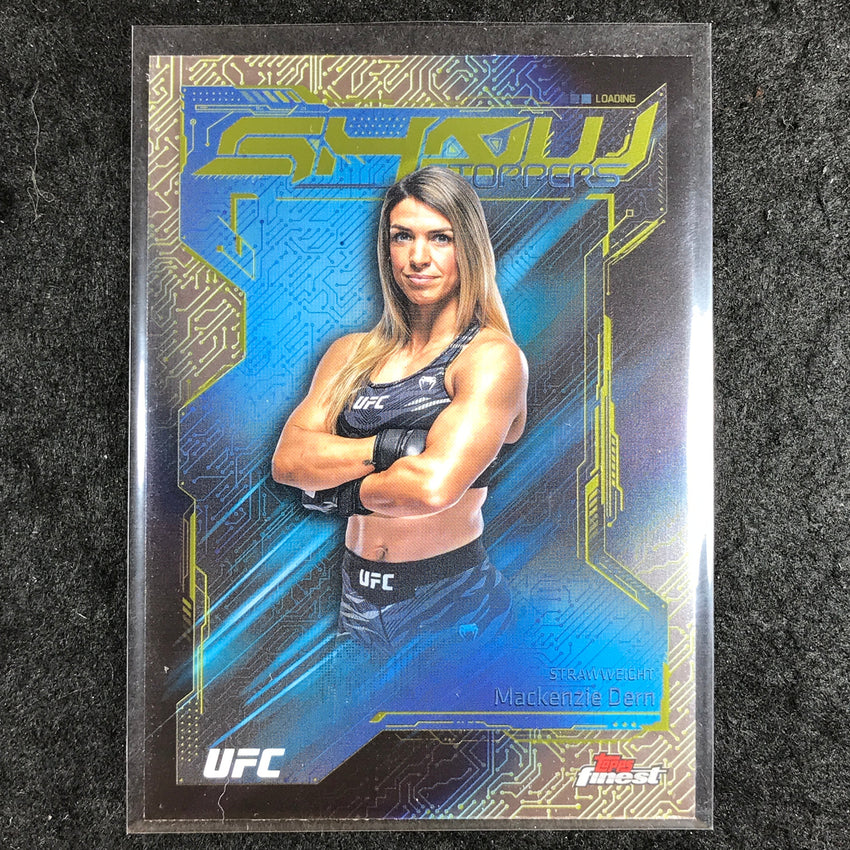 2025 Topps Finest UFC MACKENZIE DERN Showstoppers Base #10