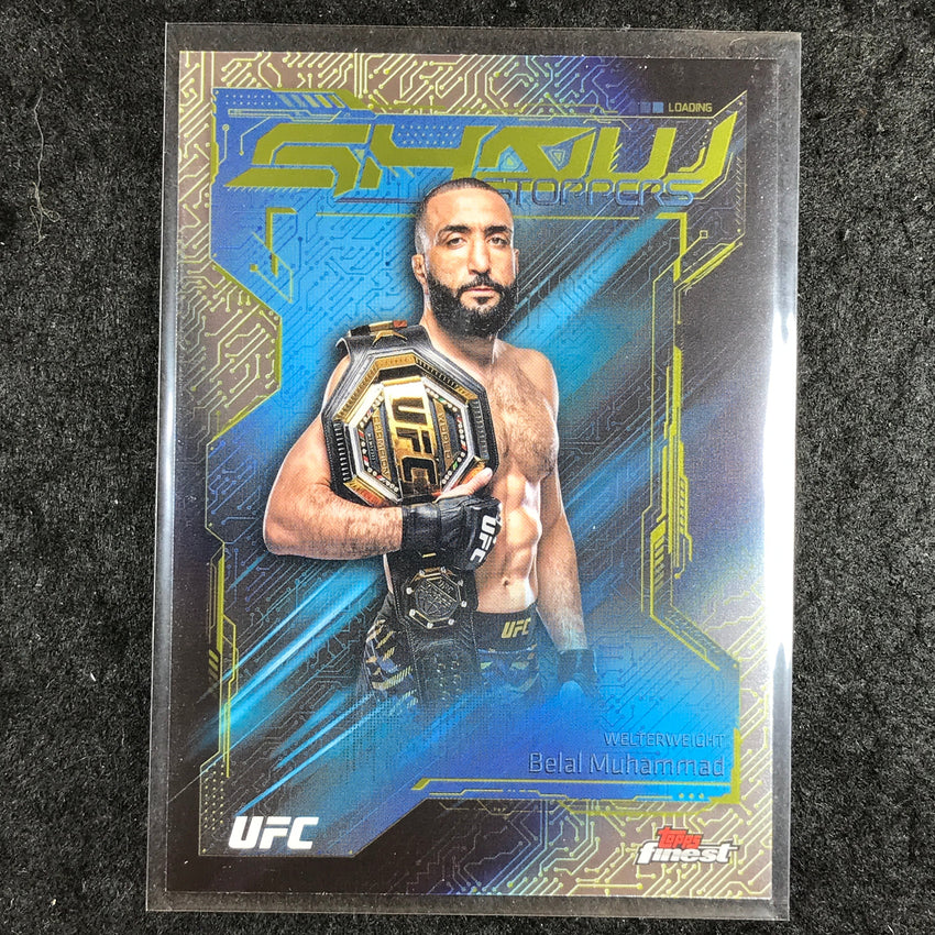 2025 Topps Finest UFC BELAL MUHAMMAD Showstoppers Base #15
