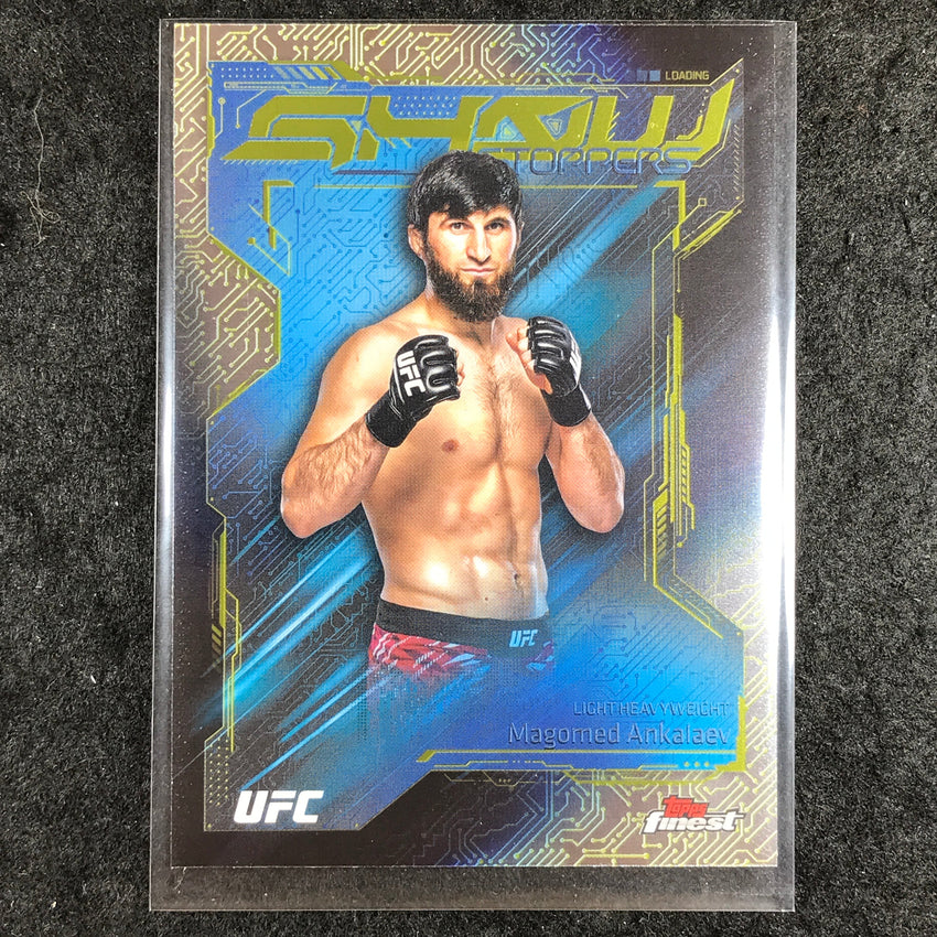 2025 Topps Finest UFC MAGOMED ANKALAEV Showstoppers Base #19