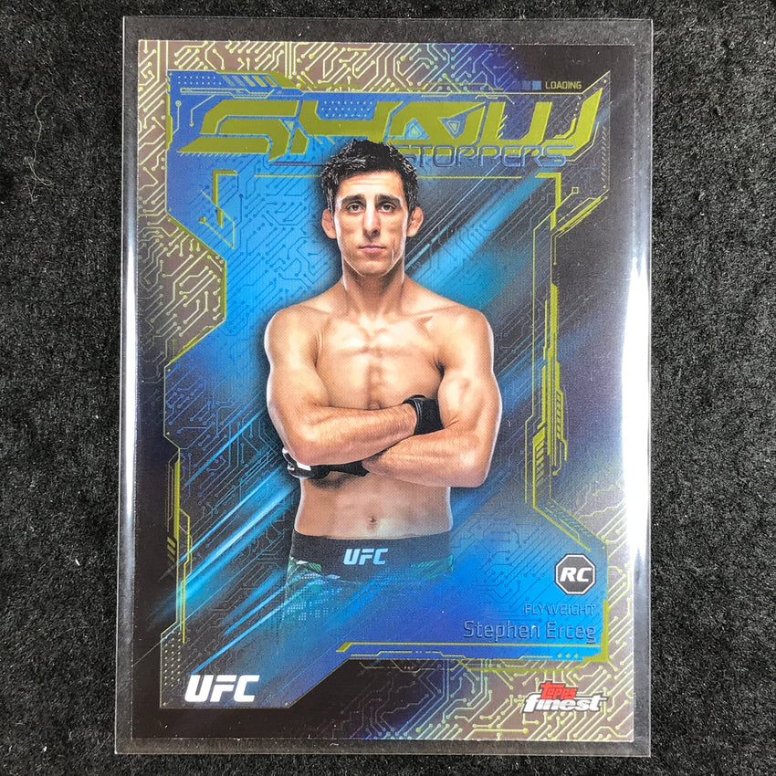 2025 Topps Finest UFC STEPHEN ERCEG Showstoppers Rookie Base #23