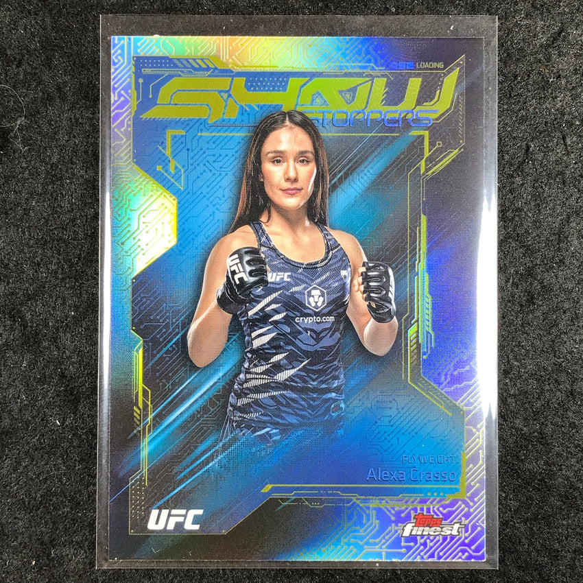 2025 Topps Finest UFC ALEXA GRASSO Showstoppers Refractor #3