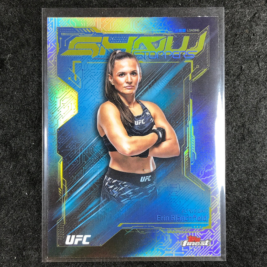 2025 Topps Finest UFC ERIN BLANCHFIELD Showstoppers Refractor #8