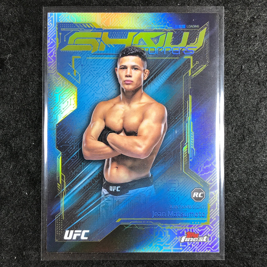 2025 Topps Finest UFC JEAN MATSUMOTO Showstoppers Rookie Refractor #14