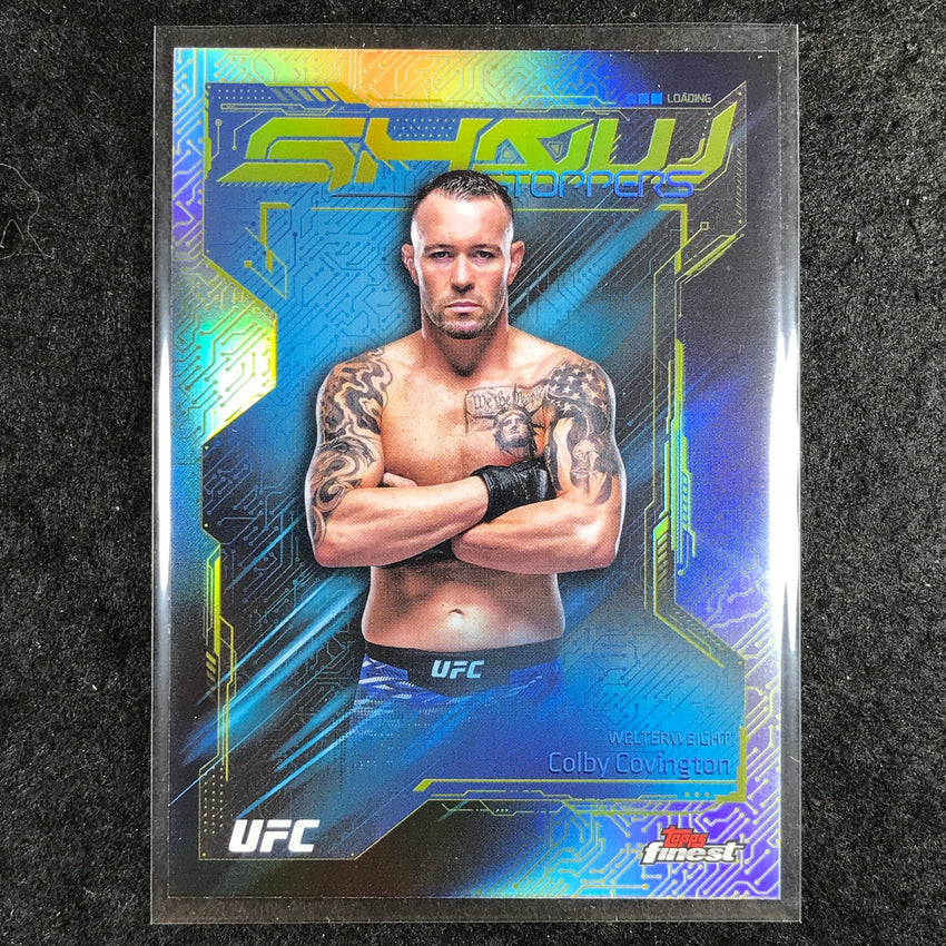 2025 Topps Finest UFC COLBY COVINGTON Showstoppers Refractor #17