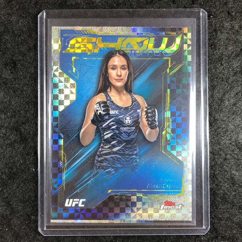 2025 Topps Finest UFC ALEXA GRASSO Showstoppers Checkerboard #3