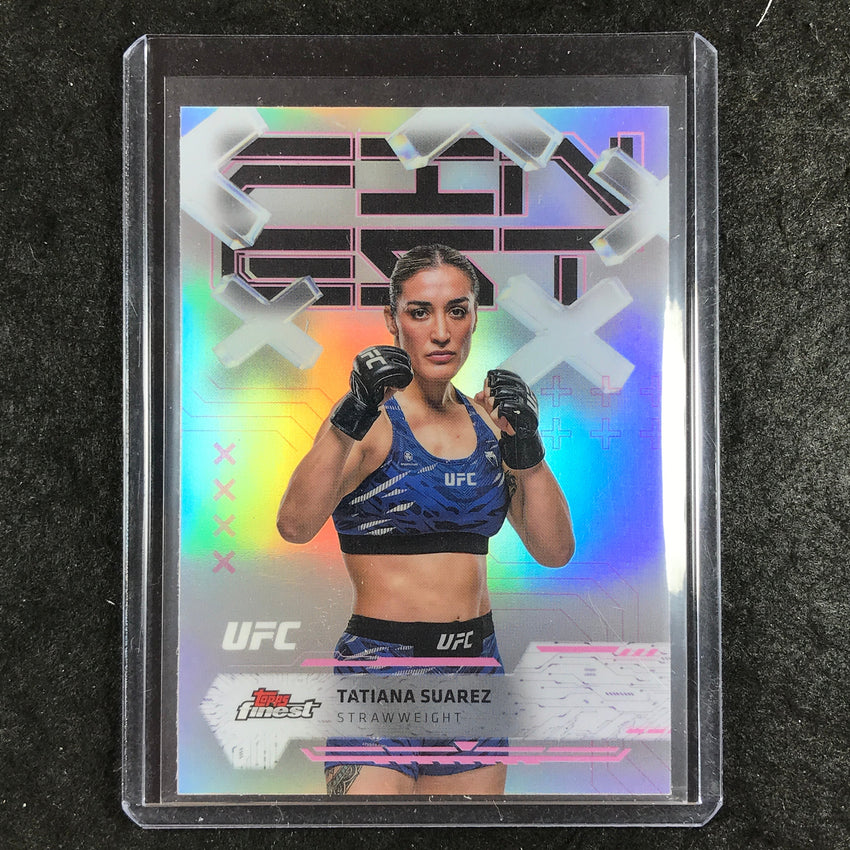 2025 Topps Finest UFC TATIANA SUAREZ Common Refractor #16