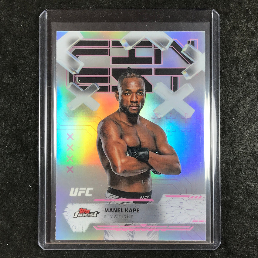 2025 Topps Finest UFC MANEL KAPE Common Refractor #30