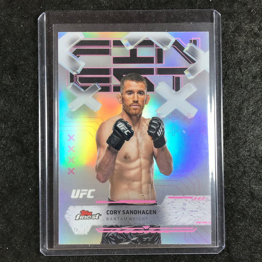 2025 Topps Finest UFC CORY SANDHAGEN Common Refractor #31