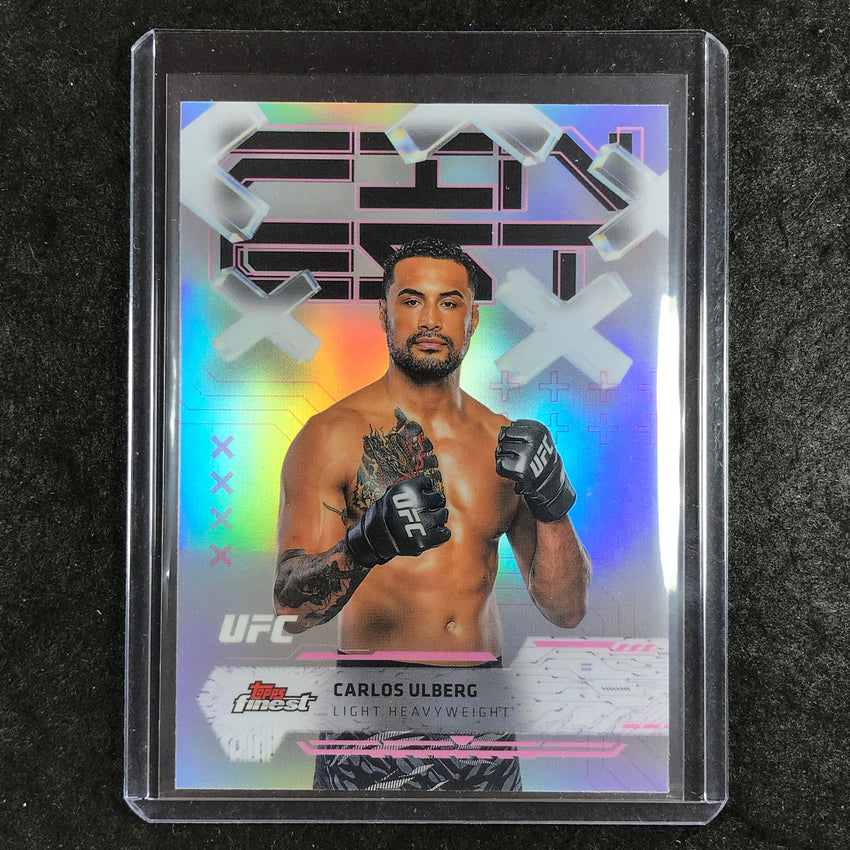 2025 Topps Finest UFC CARLOS ULBERG Common Refractor #37