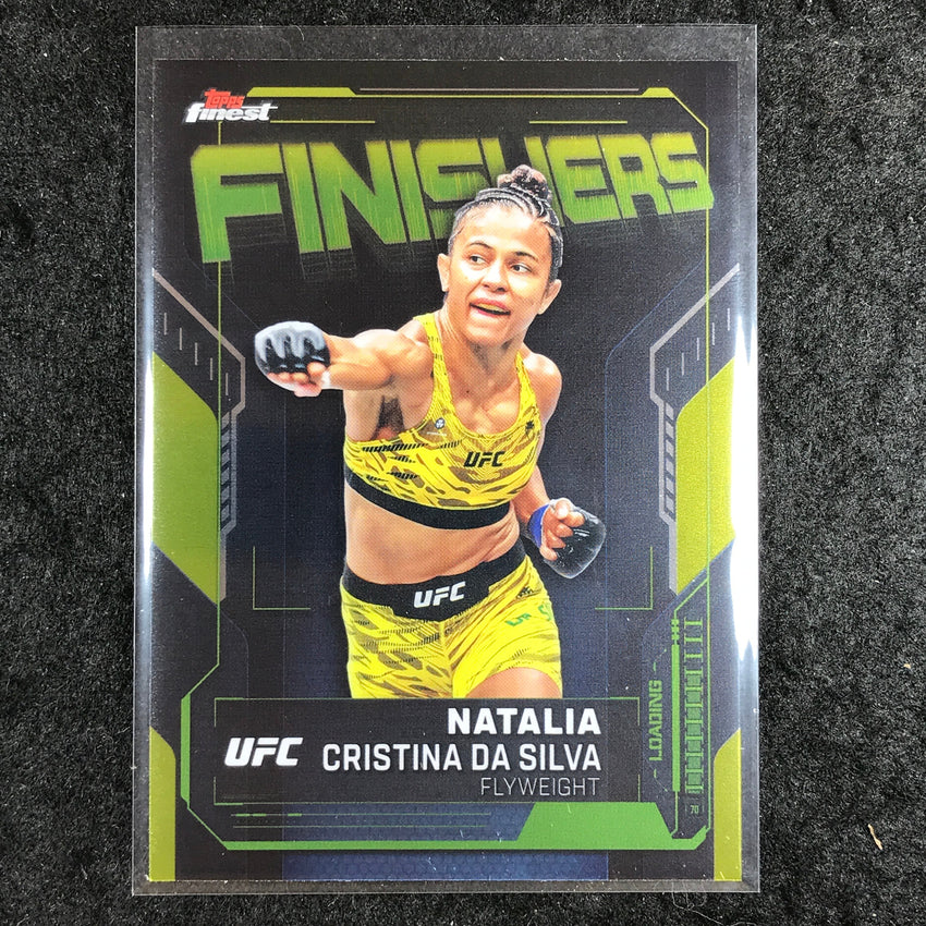 2025 Topps Finest UFC NATALIA CRISTINA DA SILVA Finishers Base #21