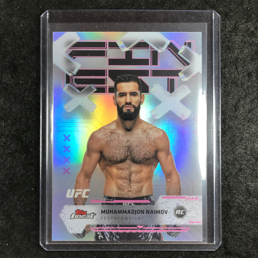 2025 Topps Finest UFC MUHAMMADJON NAIMOV Rookie Common Refractor #79