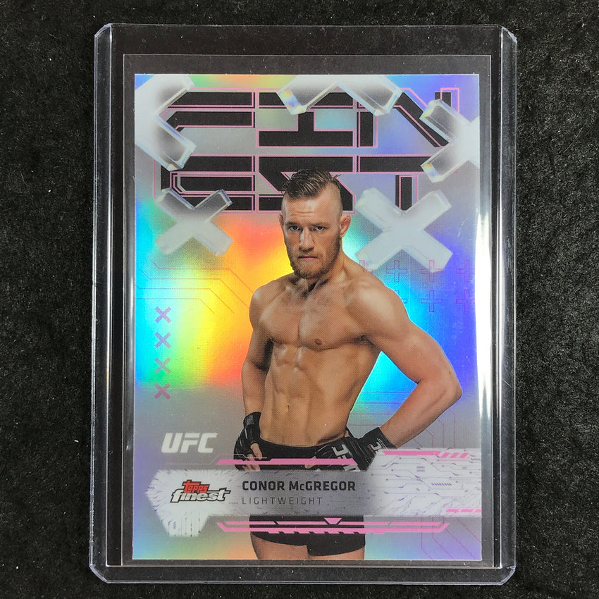 2025 Topps Finest UFC CONOR MCGREGOR Common Refractor #89