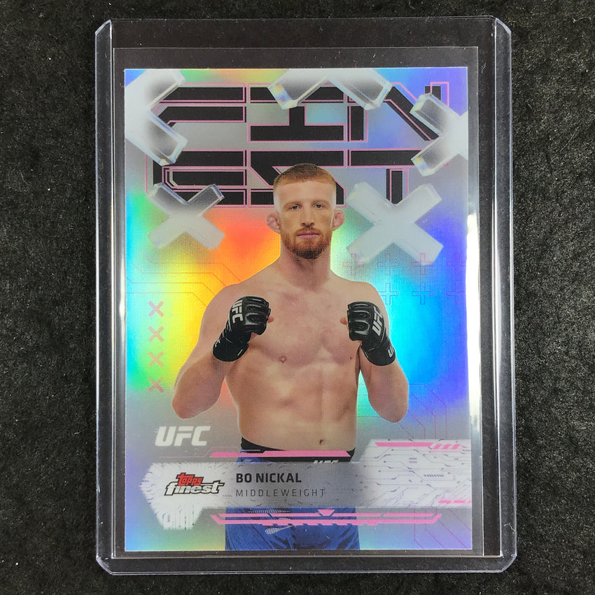 2025 Topps Finest UFC BO NICKAL Common Refractor #92