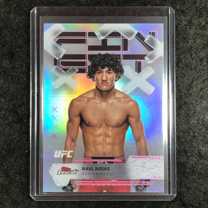 2025 Topps Finest UFC RAUL ROSAS Common Refractor #96