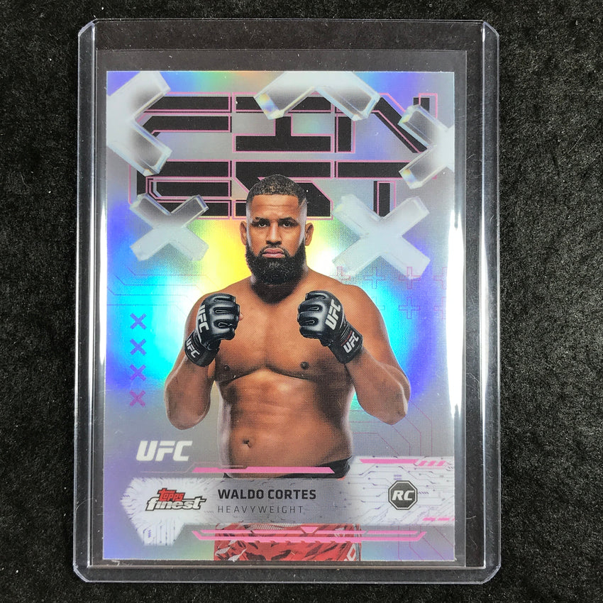 2025 Topps Finest UFC WALDO CORTES Rookie Common Refractor #97