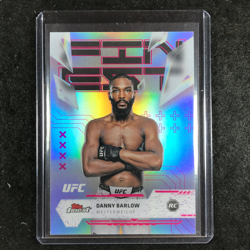 2025 Topps Finest UFC DANNY BARLOW Rookie Uncommon Refractor #103