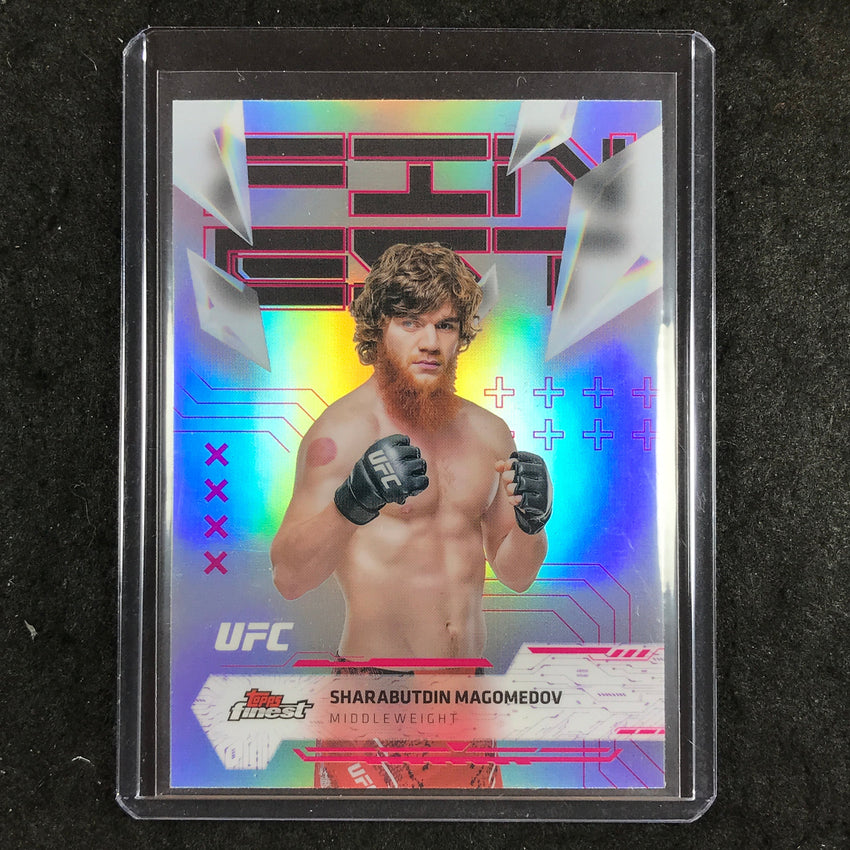 2025 Topps Finest UFC SHARABUTDIN MAGOMEDOV Uncommon Refractor #114