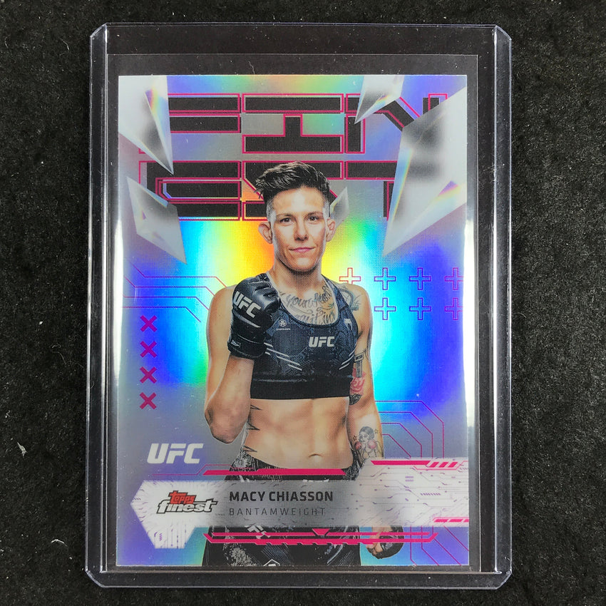 2025 Topps Finest UFC MACY CHIASSON Uncommon Refractor #173