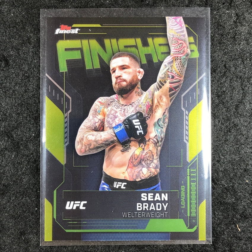 2025 Topps Finest UFC SEAN BRADY Finishers Base #24
