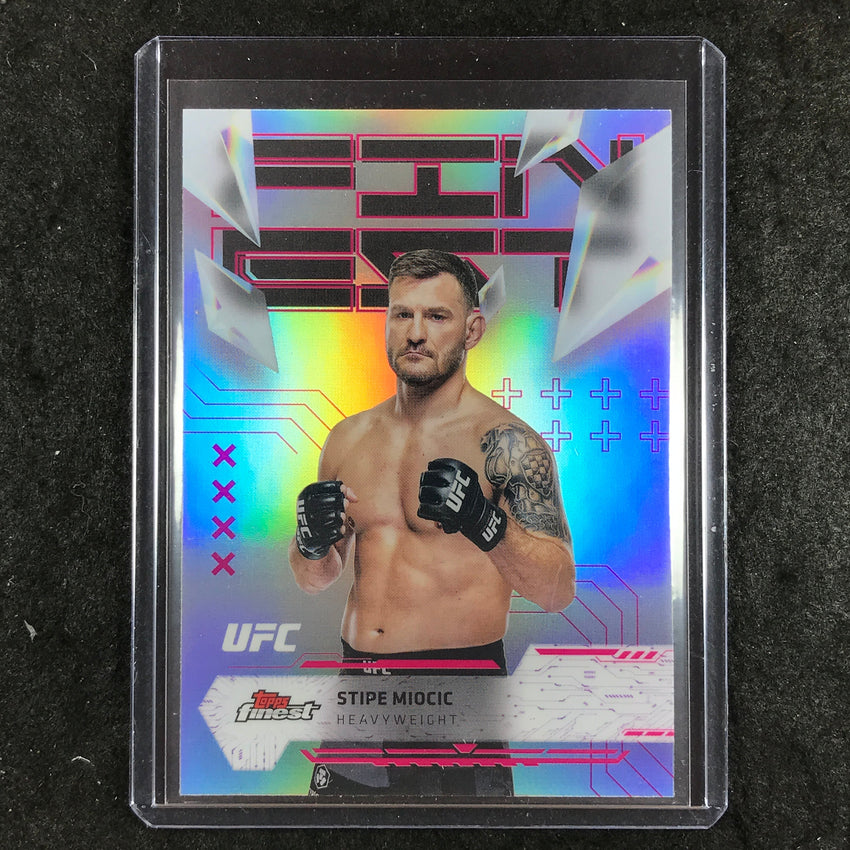 2025 Topps Finest UFC STIPE MIOCIC Uncommon Refractor #192
