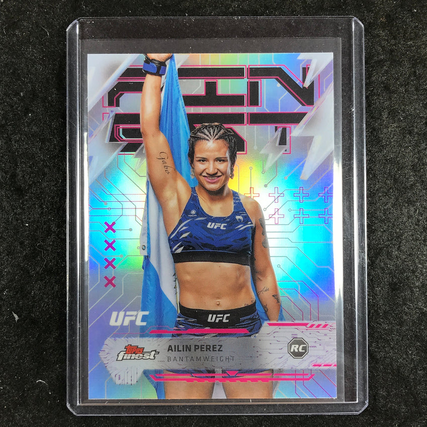 2025 Topps Finest UFC AILIN PEREZ Rookie Rare Refractor #239