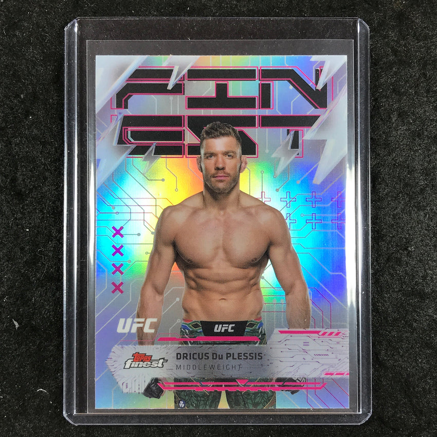 2025 Topps Finest UFC DRICUS DU PLESSIS Rare Refractor #276