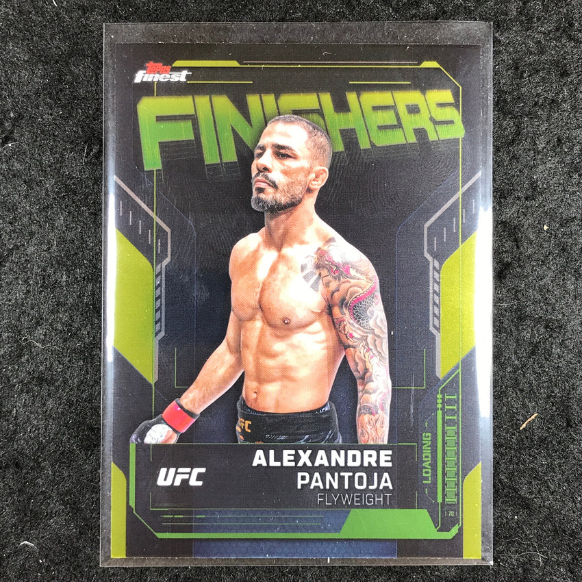 2025 Topps Finest UFC ALEXANDRE PANTOJA Finishers Base #2
