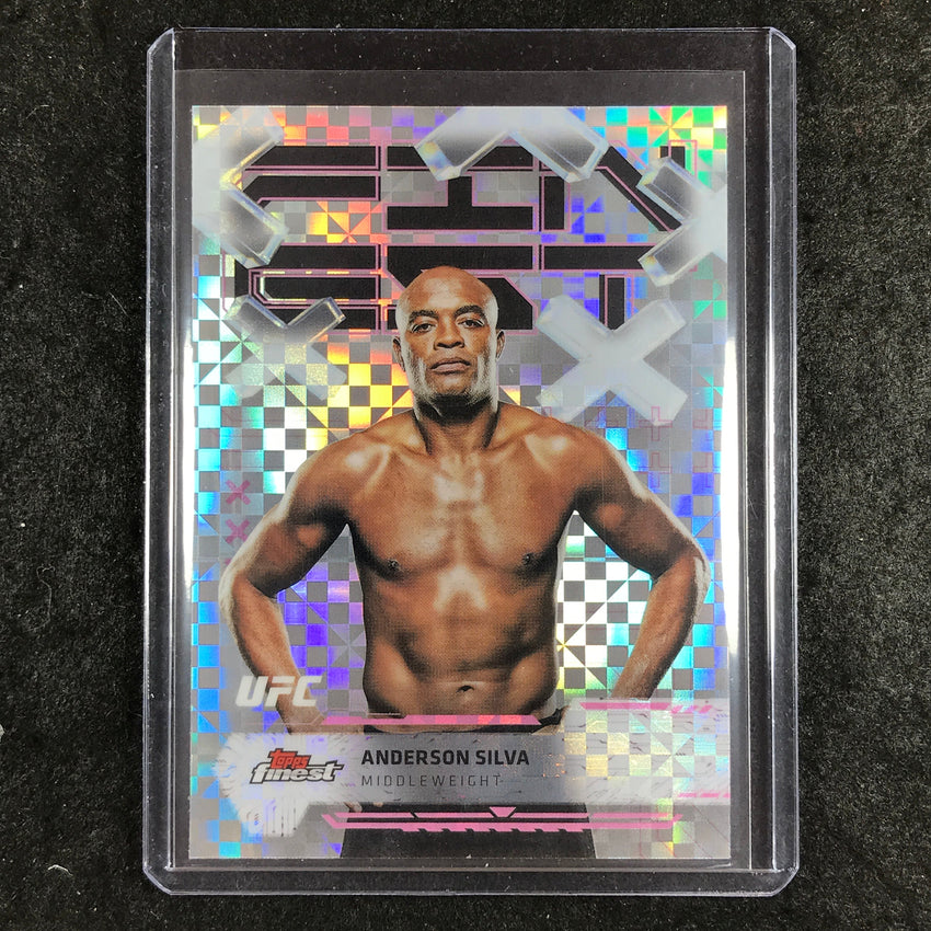 2025 Topps Finest UFC ANDERSON SILVA Common Checkerboard #59