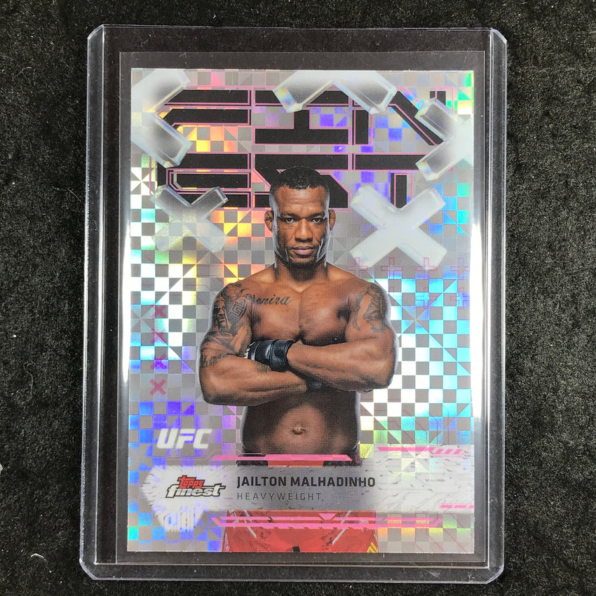 2025 Topps Finest UFC JAILTON MALHADINHO Common Checkerboard #72