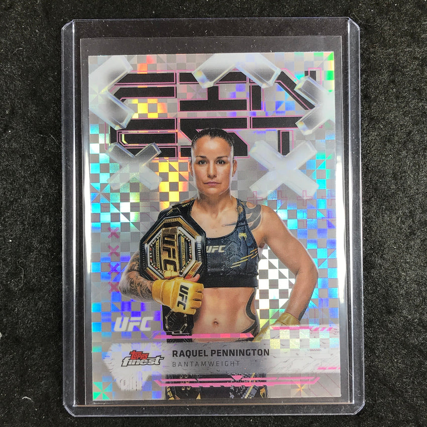 2025 Topps Finest UFC RAQUEL PENNINGTON Common Checkerboard #77