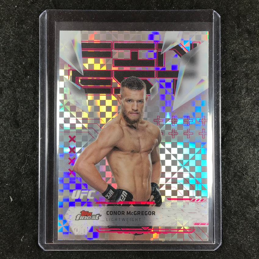 2025 Topps Finest UFC CONOR MCGREGOR Uncommon Checkerboard #175