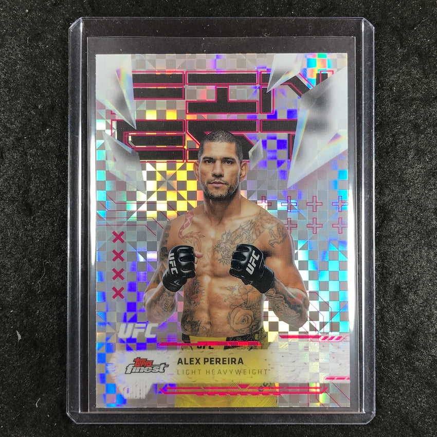 2025 Topps Finest UFC ALEX PEREIRA Uncommon Checkerboard #183